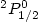 ${}^2P^0_{1/2}$