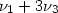 $\nu_1 + 3\nu_3$
