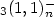 $_3 (1,1)^- _n$