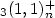 $_3 (1,1)^+ _n$