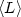 $\langle L\rangle$