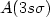 $A(3s\sigma)$