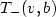 $T_-(v,b)$