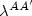 $\lambda^{AA'}$