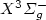 $X^3 \Sigma^-_g$