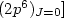$(2p^{6})_{J=0}]$