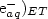 ${\rm e}^{-}_{aq})_{ET}$
