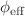 $$\phi _{\mathrm {eff}}$$