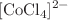 $$[\hbox {CoCl}_4]^{2-}$$