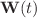 $$\mathbf {W}(t)$$