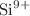 $$\hbox {Si}^{9+}$$